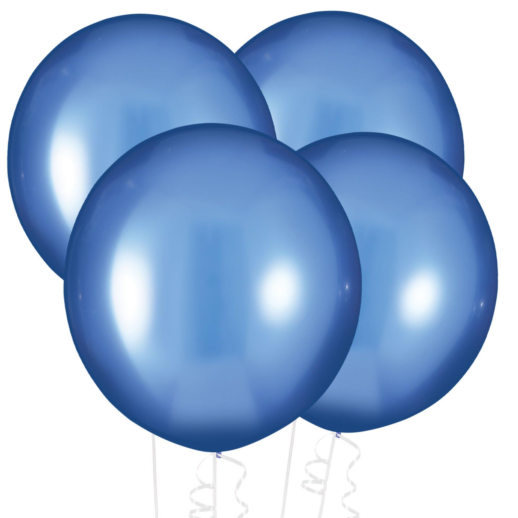 24in, 4ct, Metallic Lux™ Premium Latex Balloons - Luxaire™