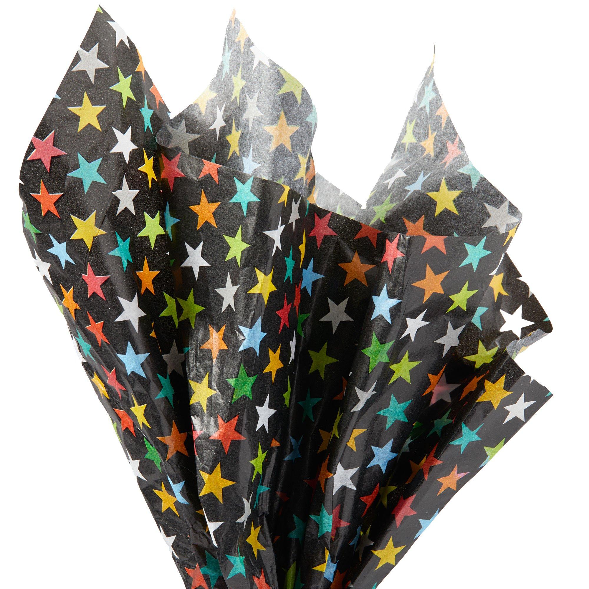 Dark Stars Tissue Paper, 20in x 20in, 8ct