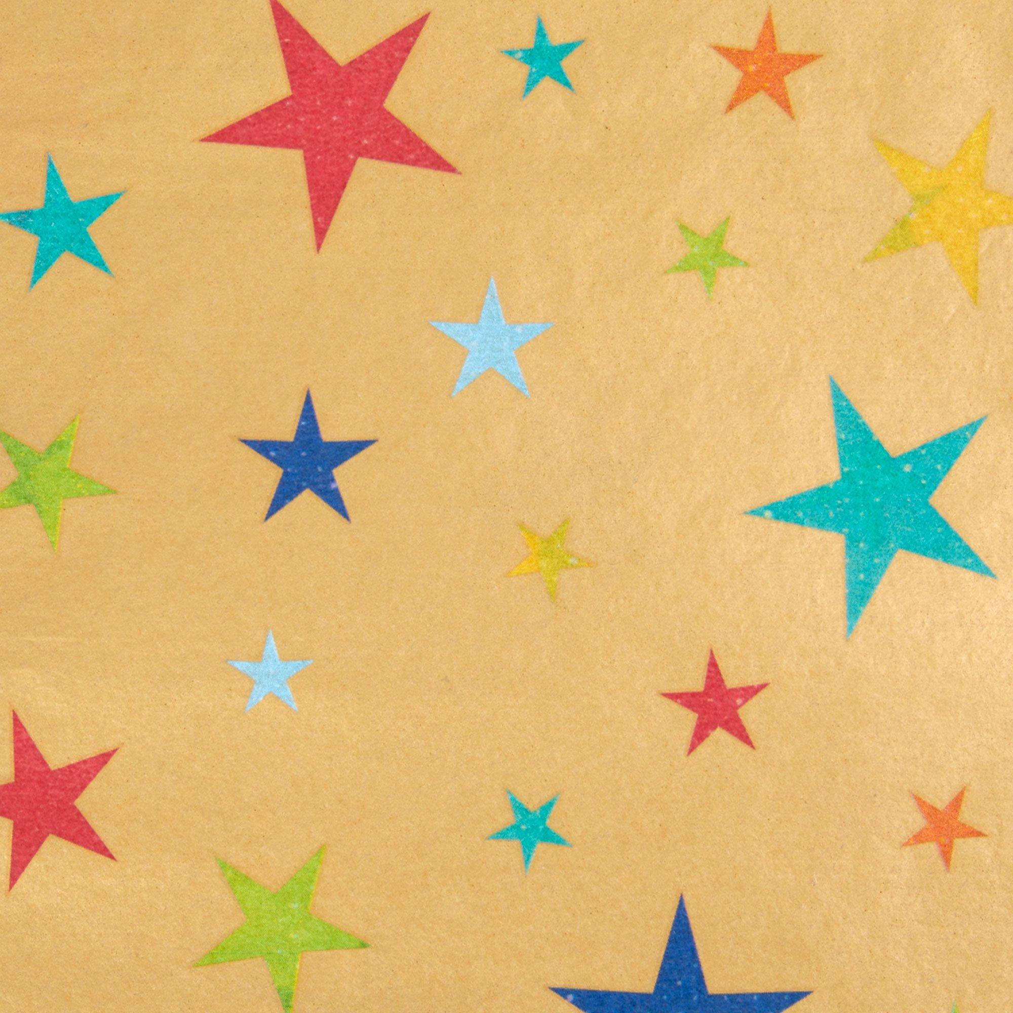 Gold Stars Tissue Paper, 20in x 20in, 8ct