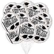 Congrats Grad Foil Balloon Bouquet, 12pc - True to Your School