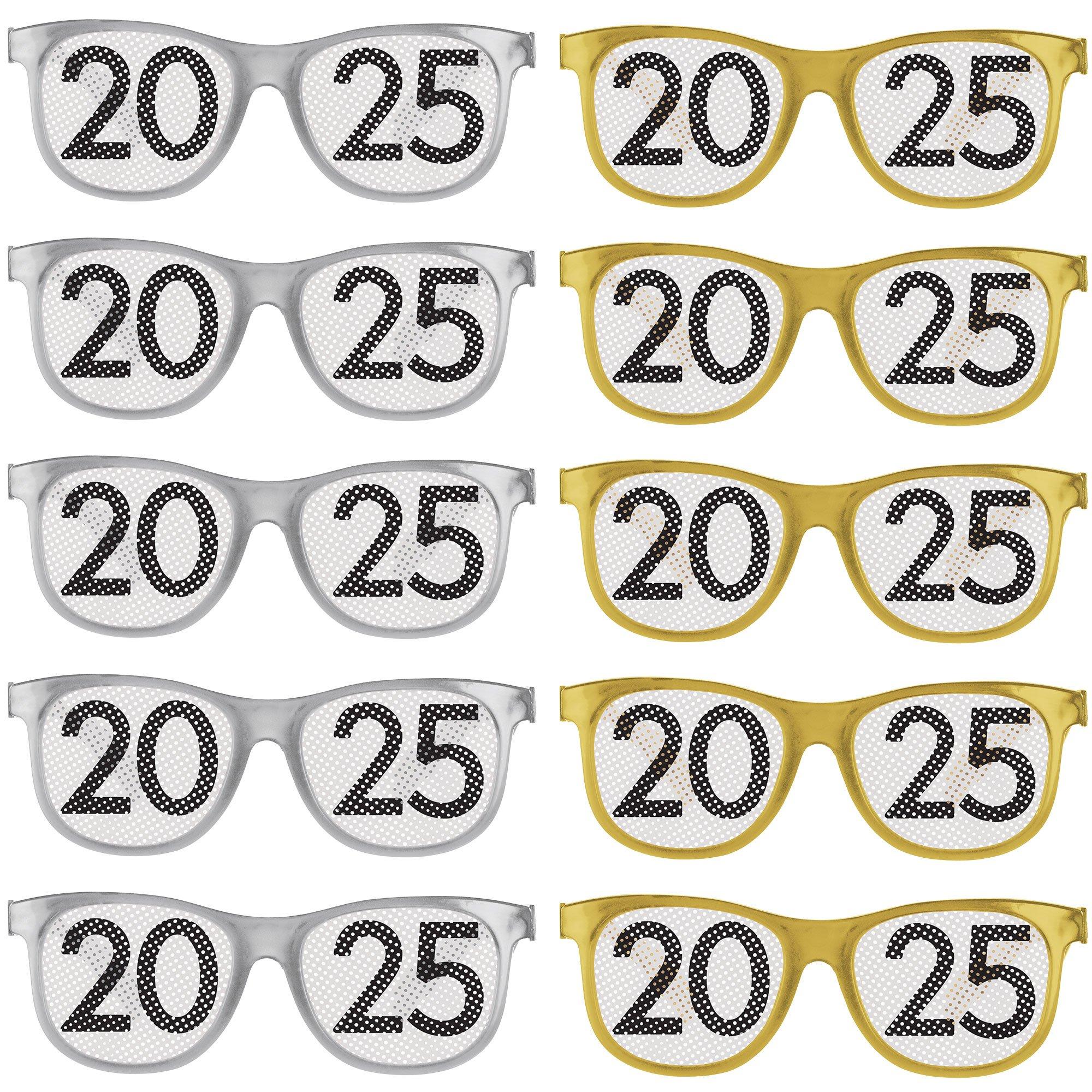 2025 Party Glasses, 10ct