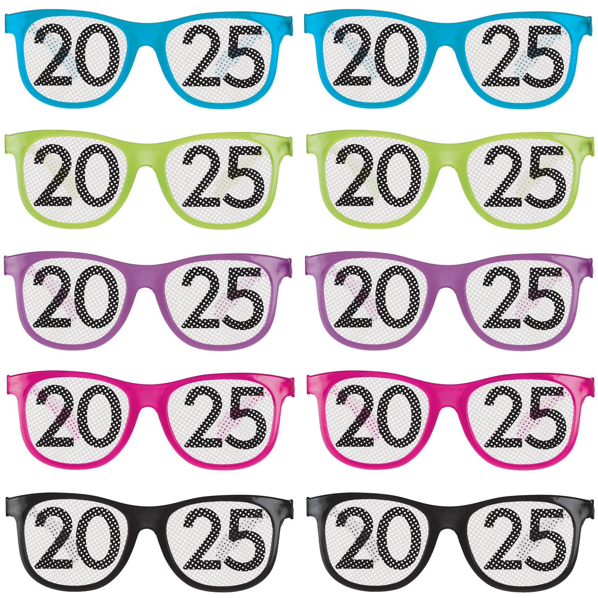 2025 Party Glasses, 10ct