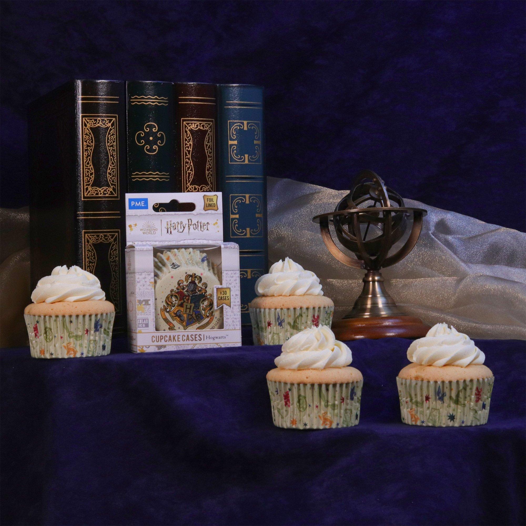 PME Hogwarts Foil-Lined Cupcake Cases, 2in, 30ct - Harry Potter