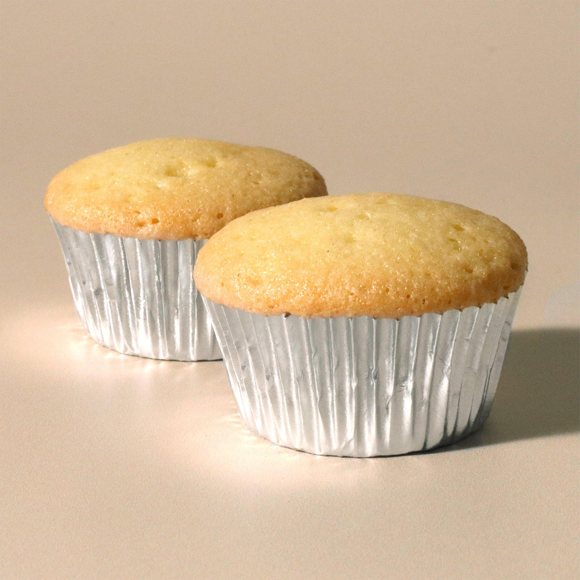 PME Metallic Silver Mini Cupcake Cases, 1.9in, 45ct