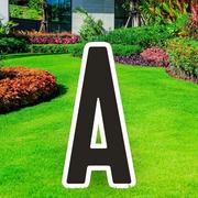 Giant Corrugated Plastic Letter Yard Sign, 30in