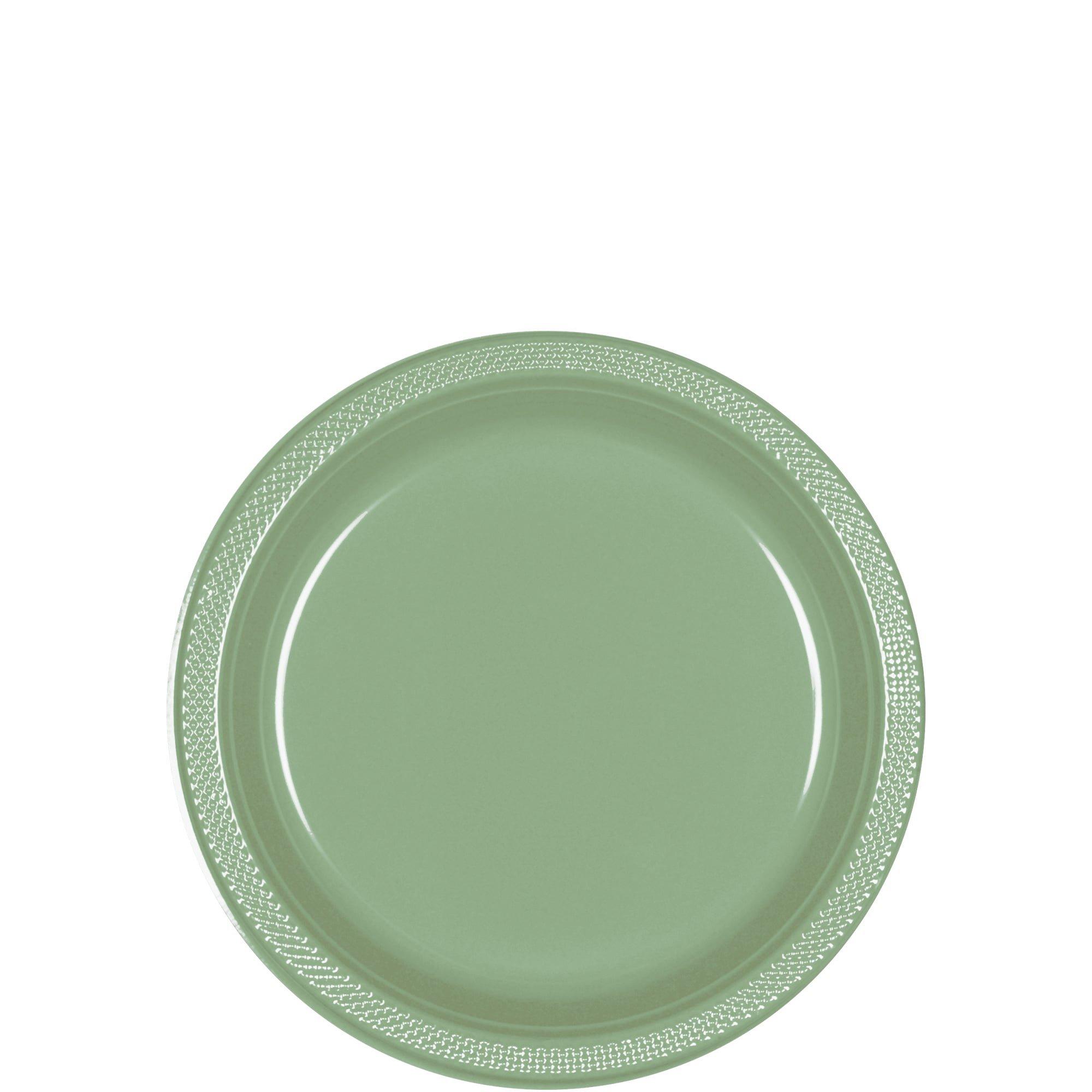 Plastic Dessert Plates, 7in