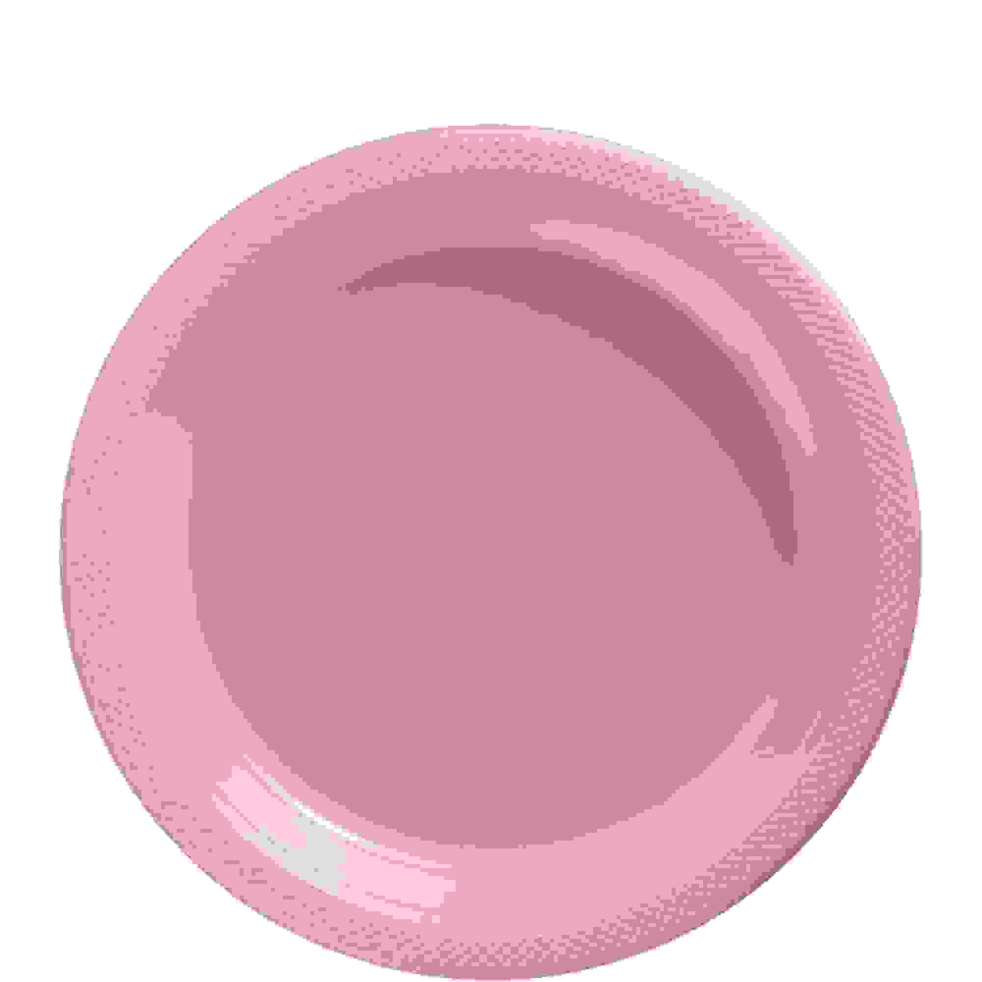 Pink Plastic Dessert Plates 20ct