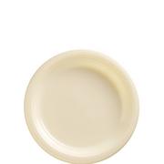 White Plastic Dessert Plates, 7in, 50ct
