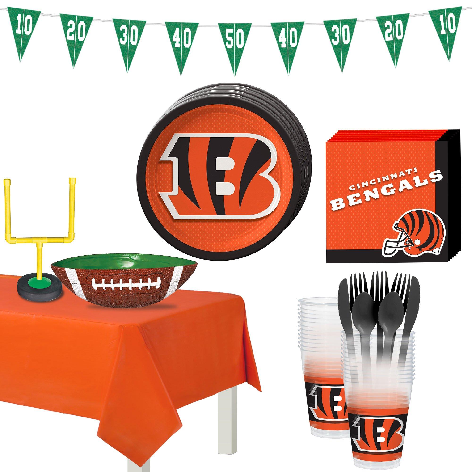 Cincinnati Bengals Party Supplies Pack