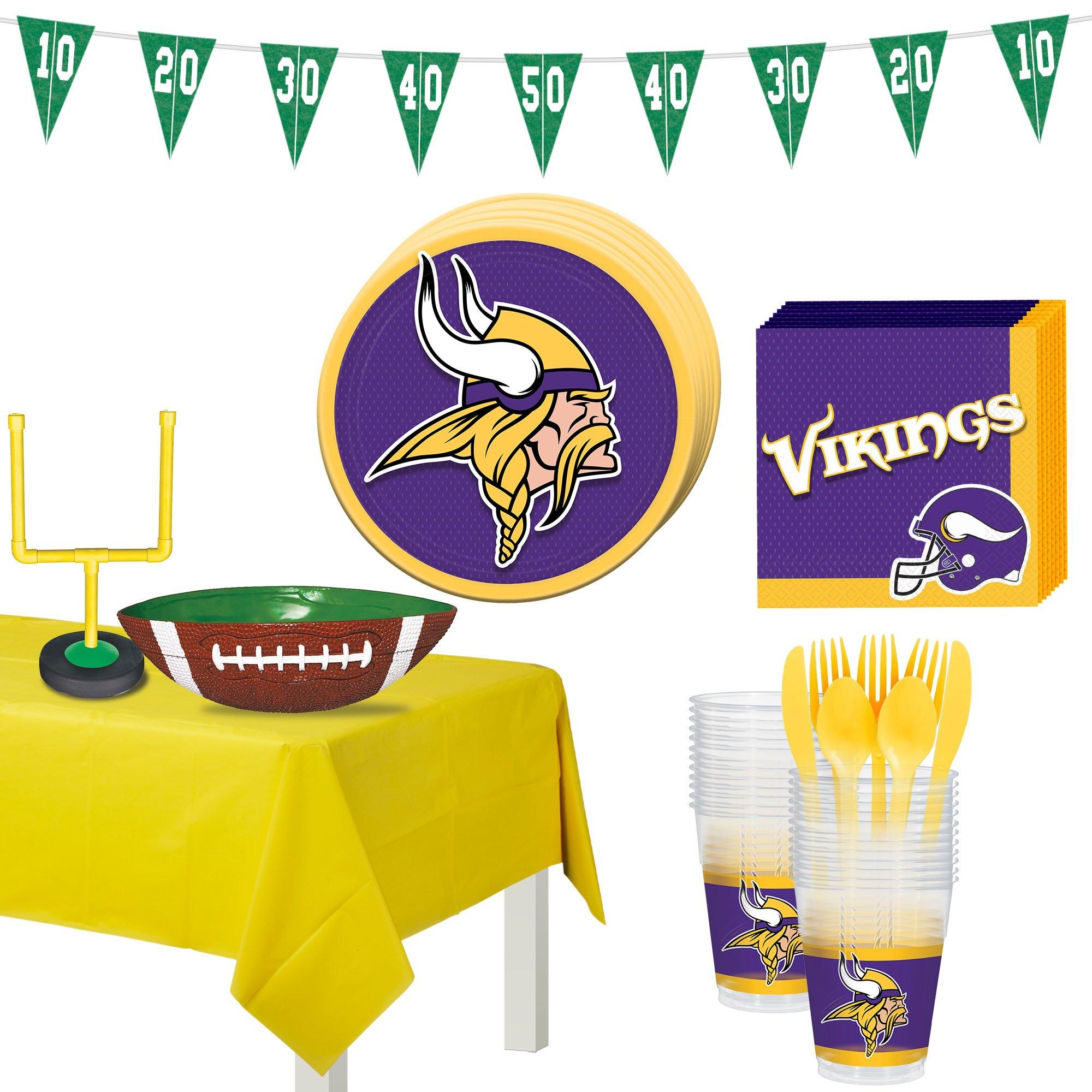 Minnesota Vikings Party Supplies Pack