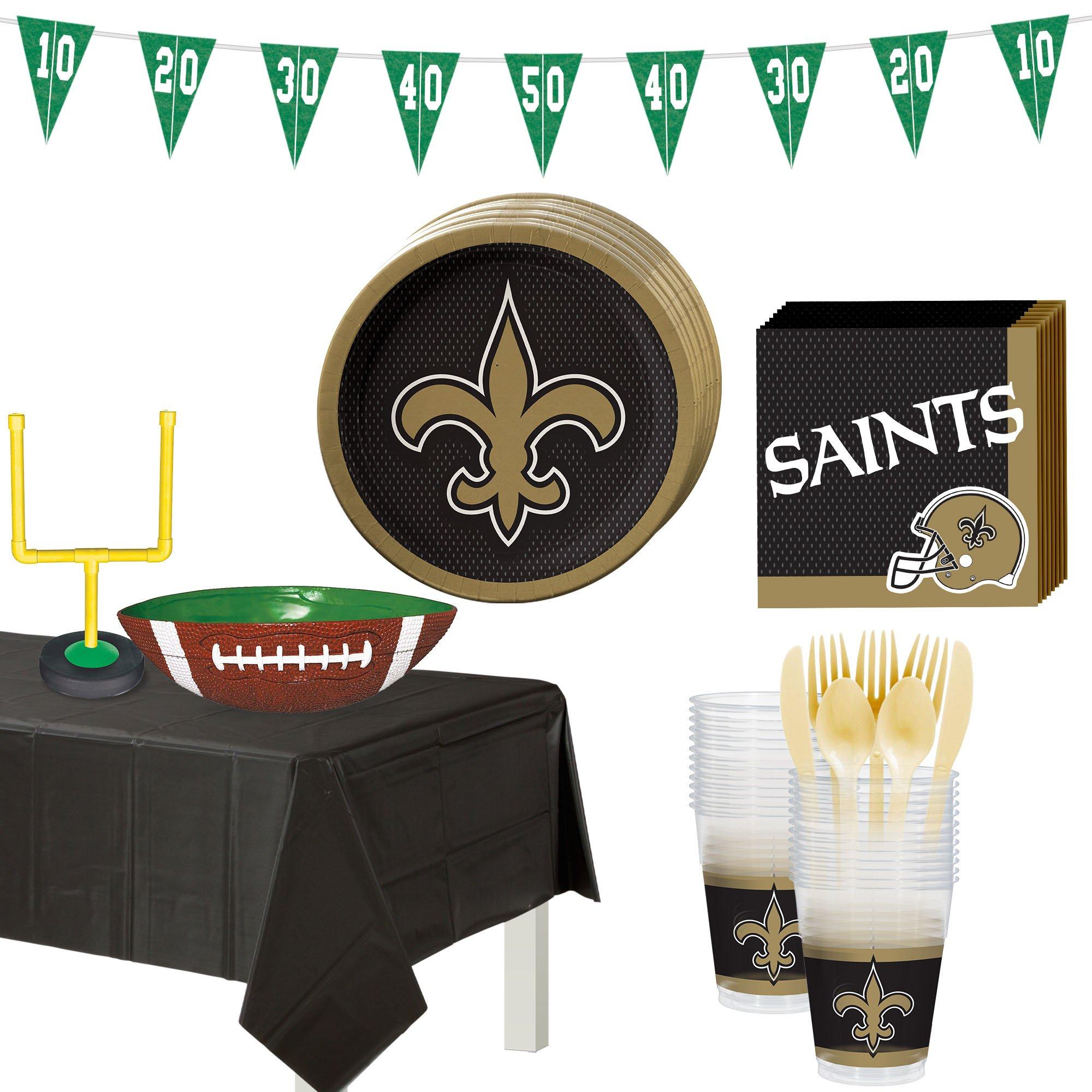 New Orleans Saints Party Supplies Pack