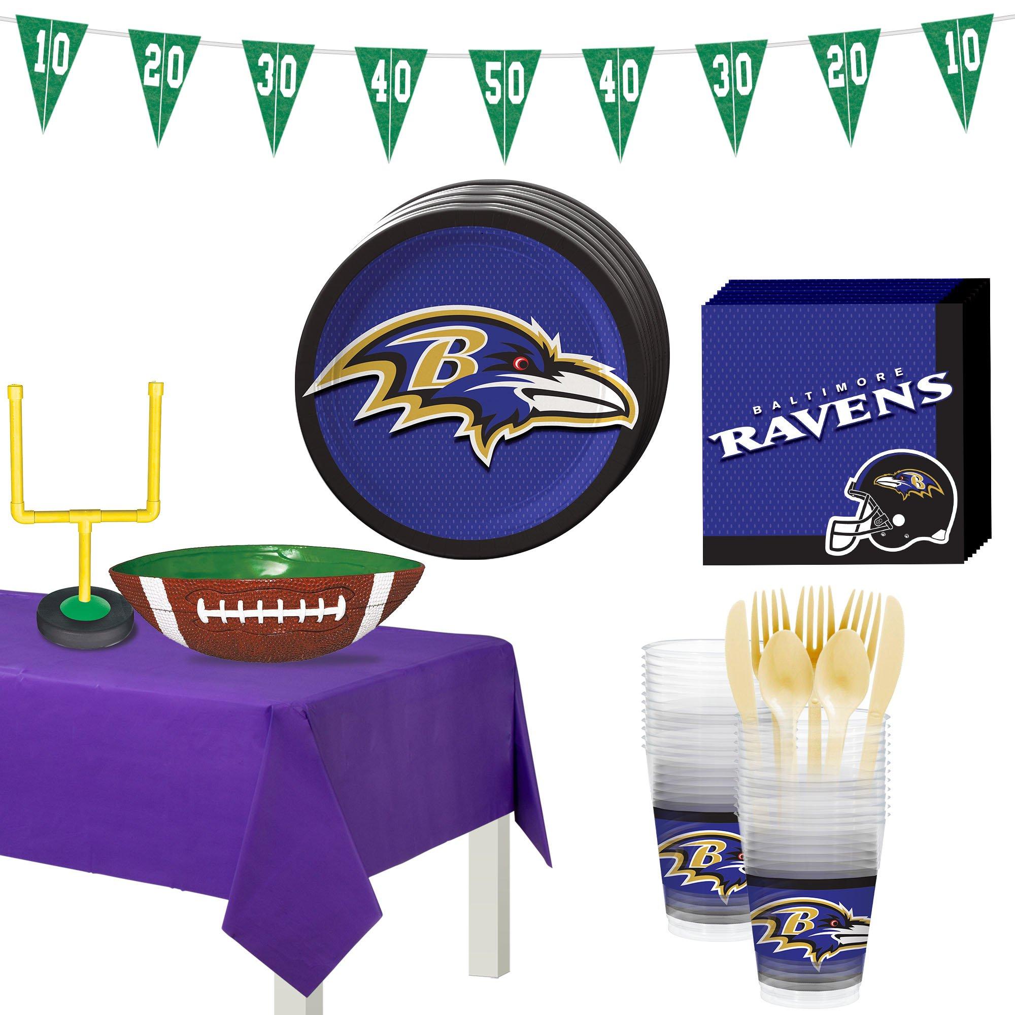 Baltimore Ravens Party Supplies Pack