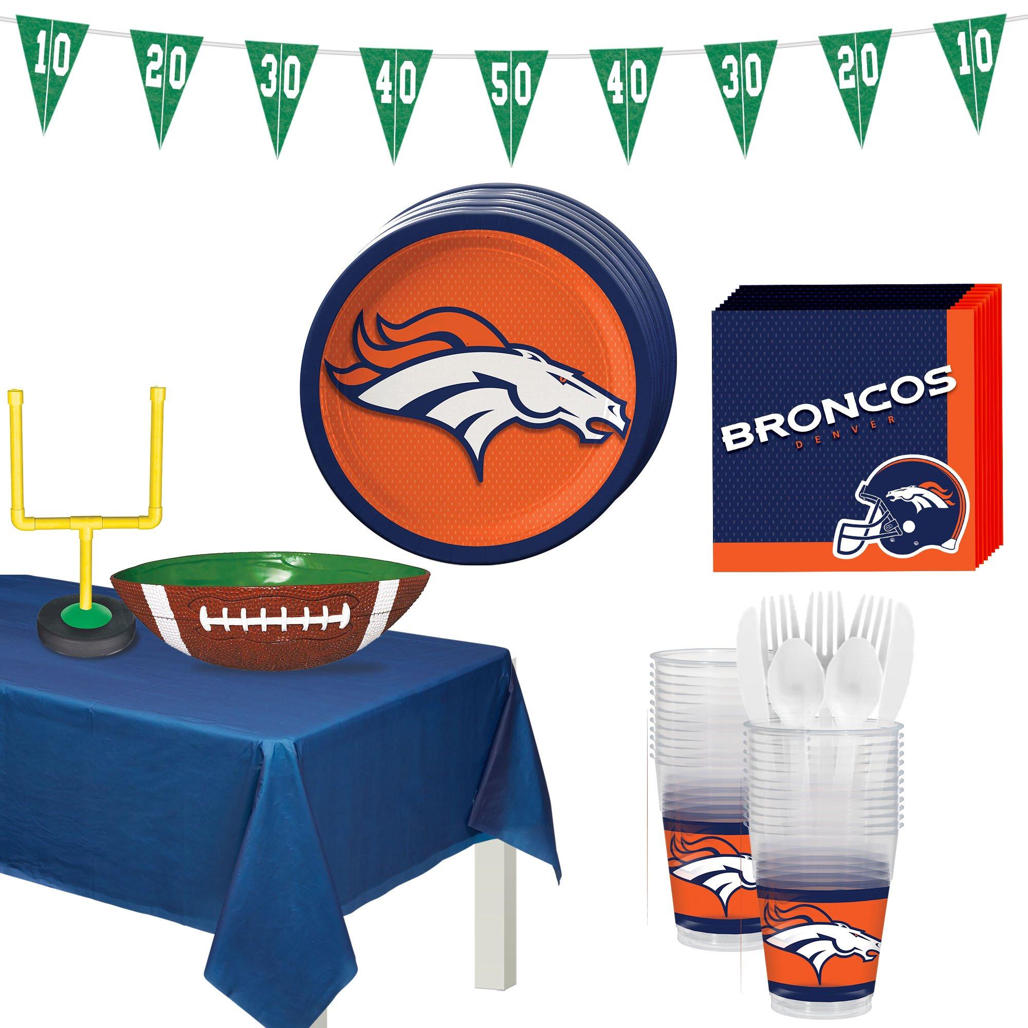 Denver Broncos Party Supplies Pack