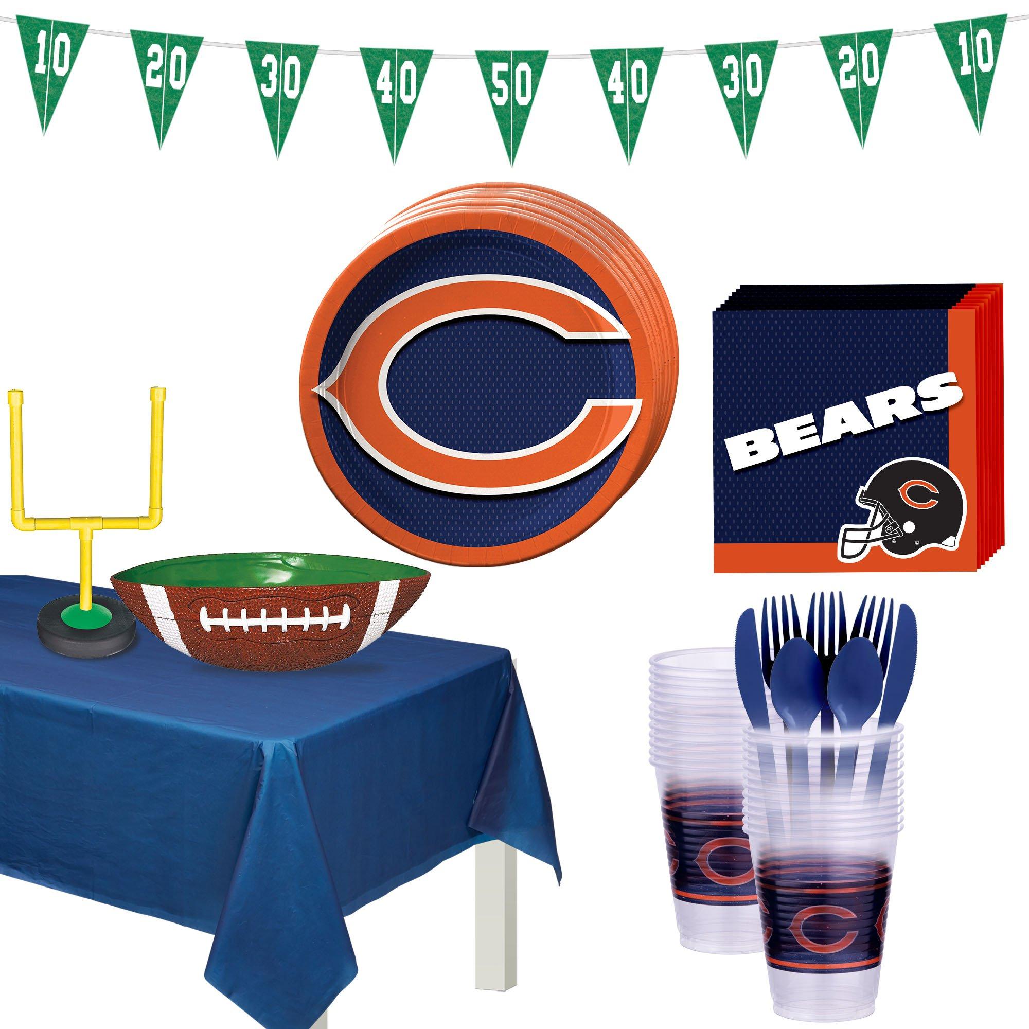 Chicago Bears Party Supplies Pack