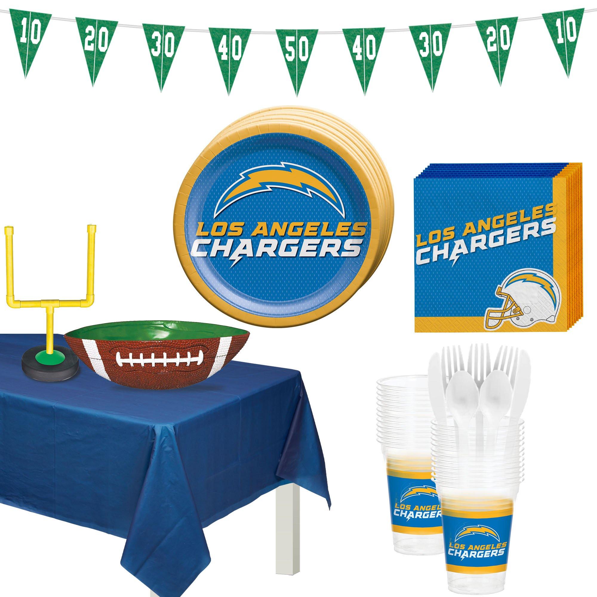 Los Angeles Chargers Party Supplies Pack