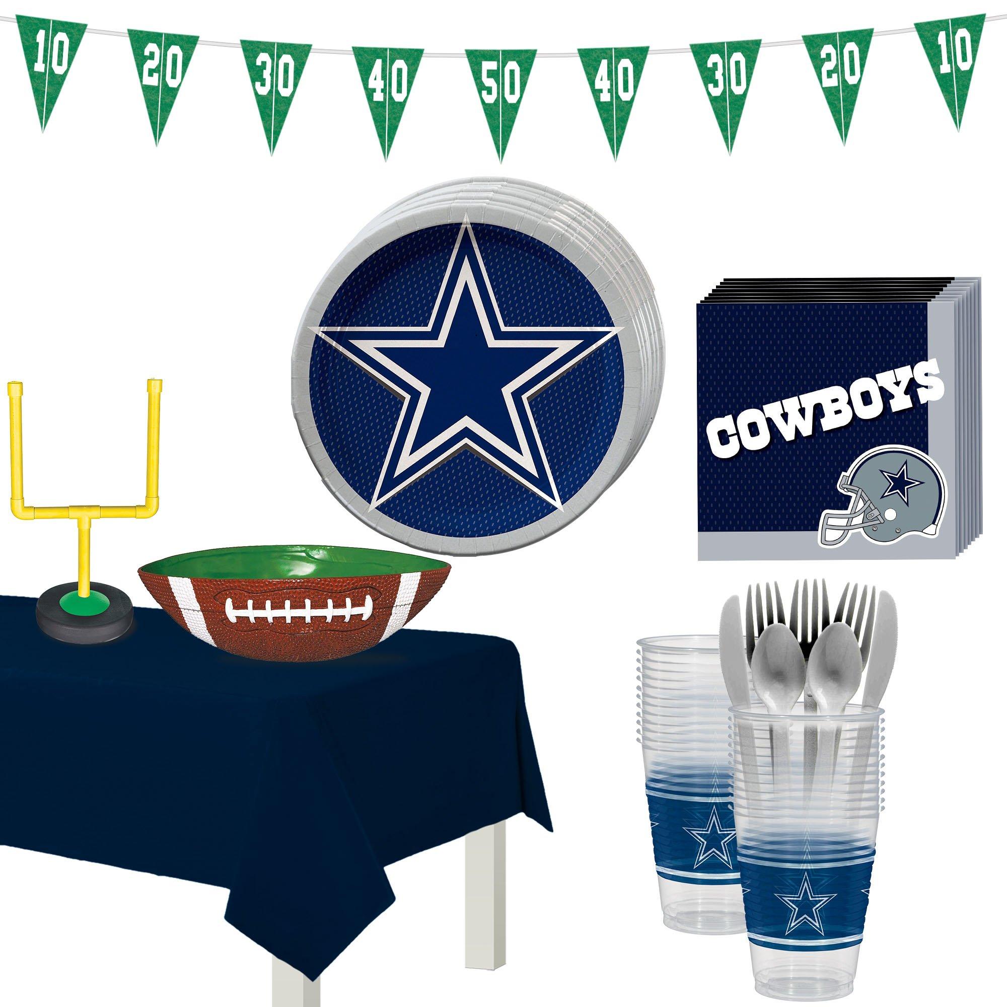 Dallas Cowboys Party Supplies Pack