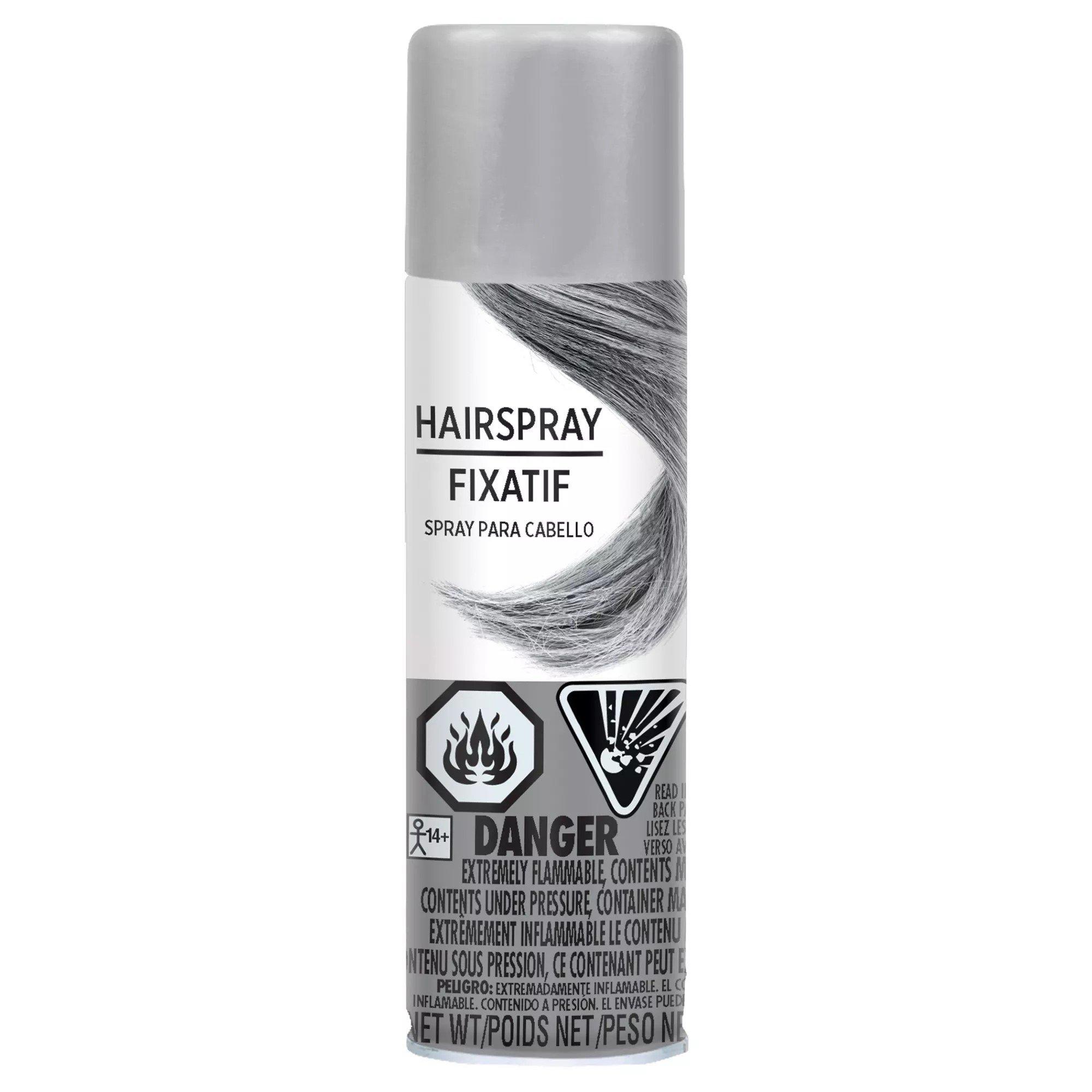 Silver Hair Spray 3oz | Party City