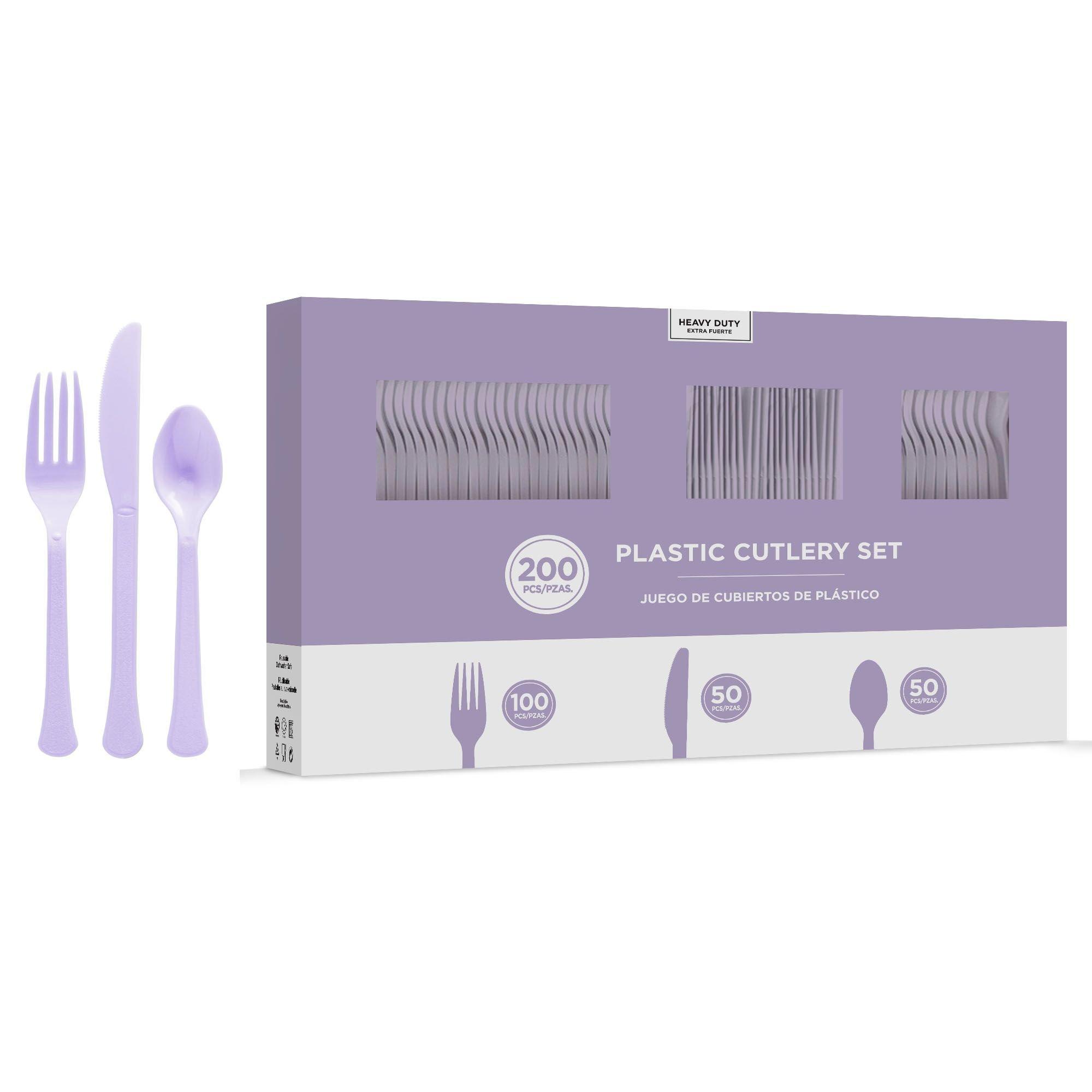 Cutlery Purple Set
