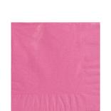 Bright Pink Paper Lunch Napkins, 6.5in, 100ct
