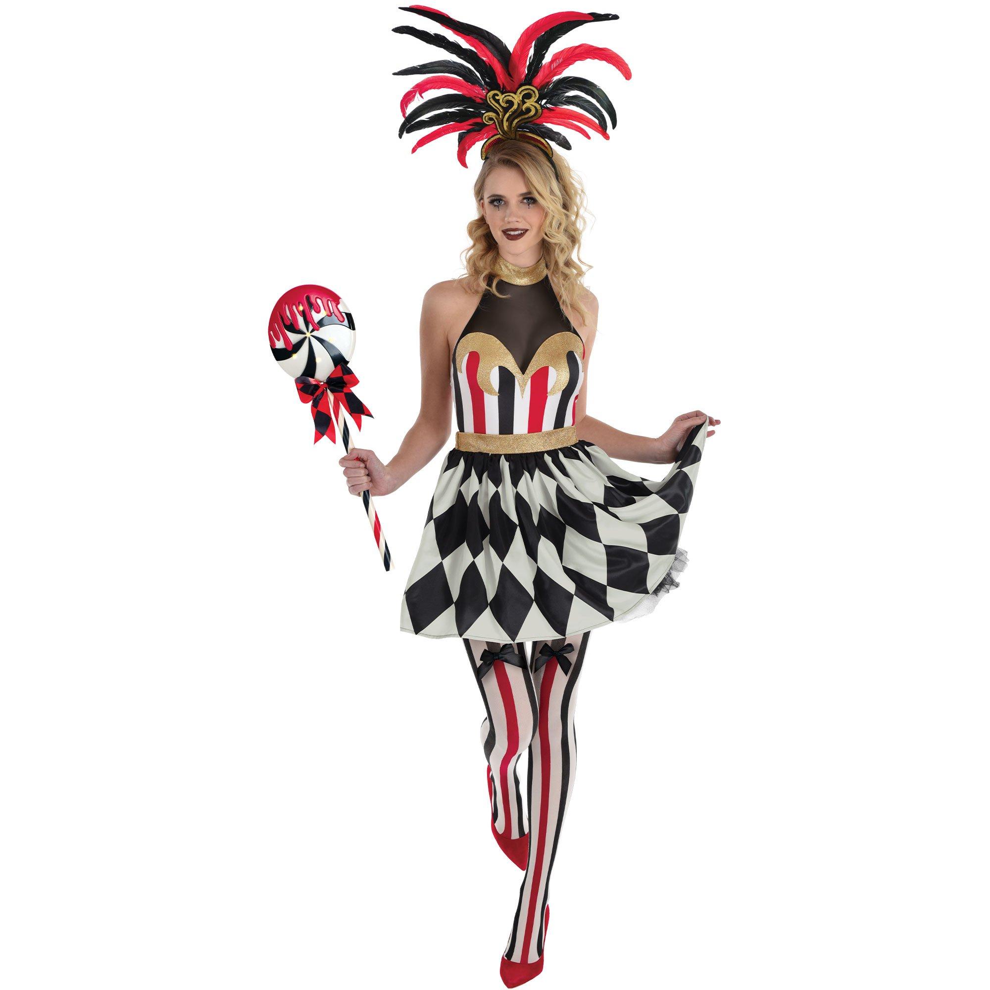 Adult Women's Vintage Circus Costume Accessory Kit