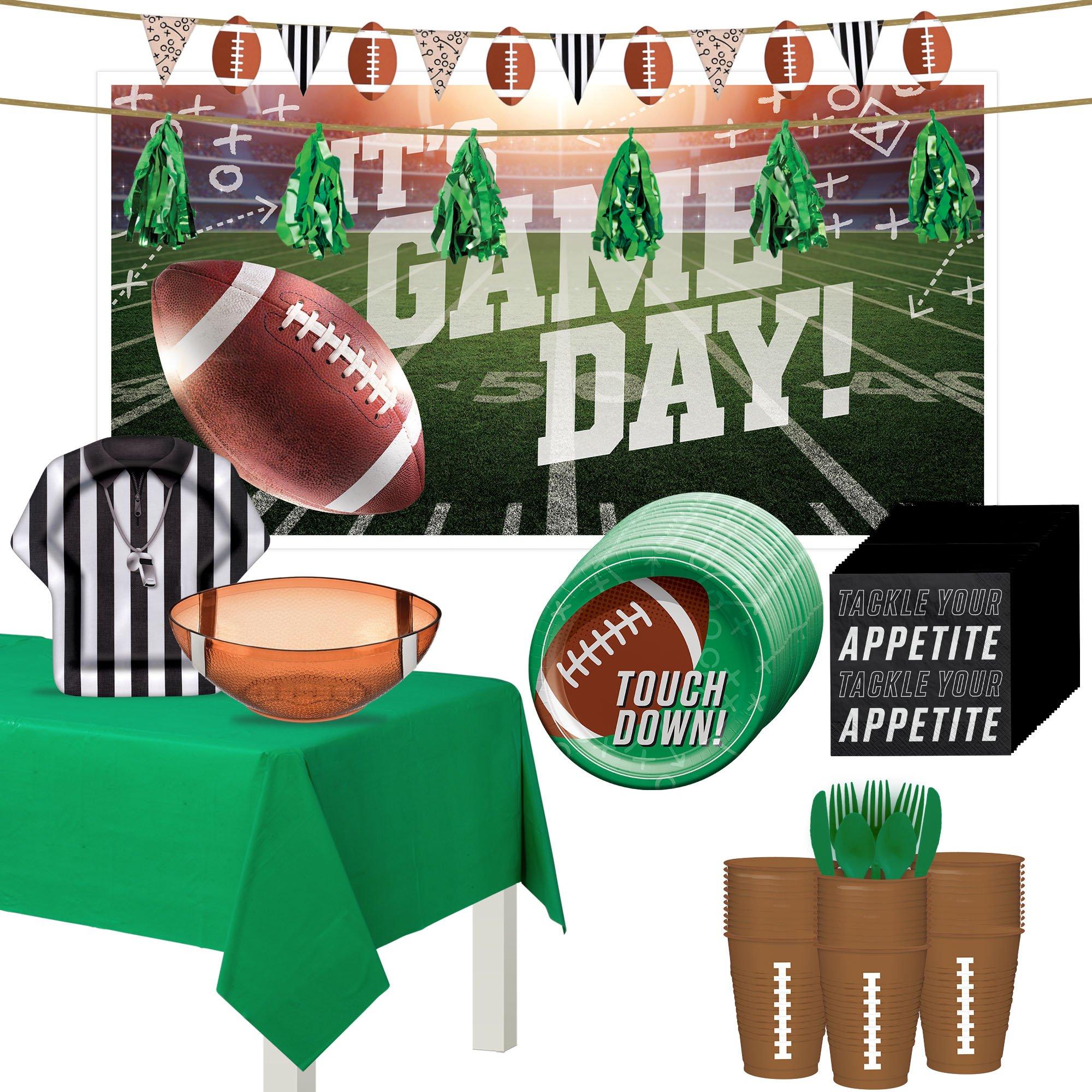 Touchdown Football Party Supplies Pack