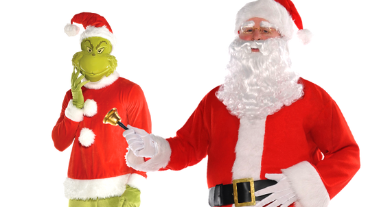 Santa Suits & Grinch Costumes