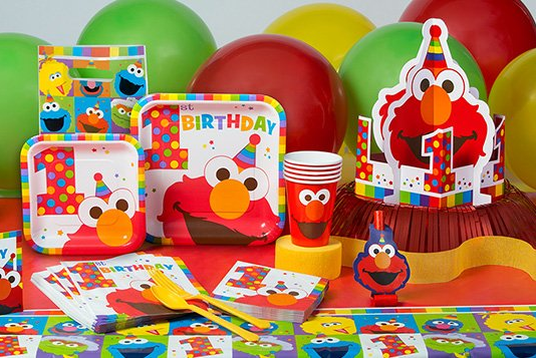 Tableware & Decorations{1C} Age 1/1st Birthday ONE LITTLE STAR BOY Party Range 