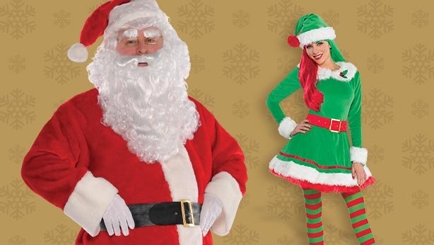 Santa Suits & Christmas Costumes