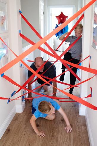 fathers day obstacle course