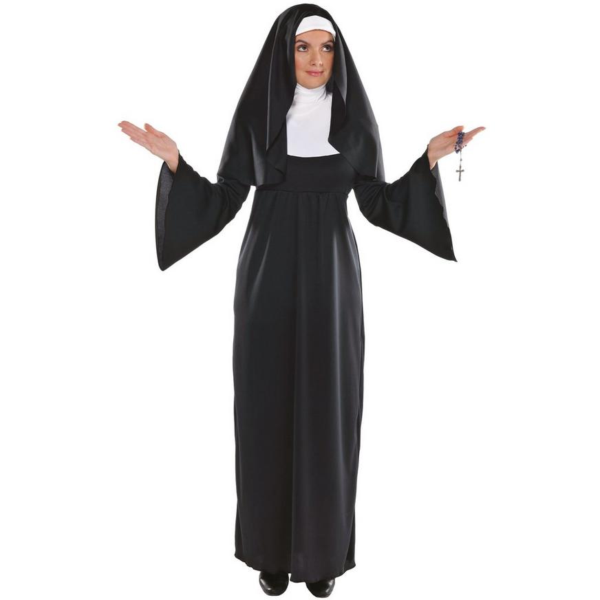 Adult Holy Sister Nun & Father Priest Couples Costumes
