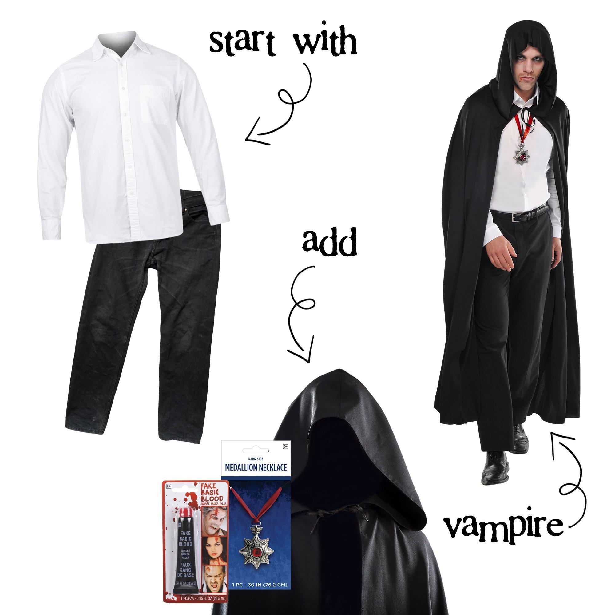 DIY Count Dracula Halloween Costume Idea