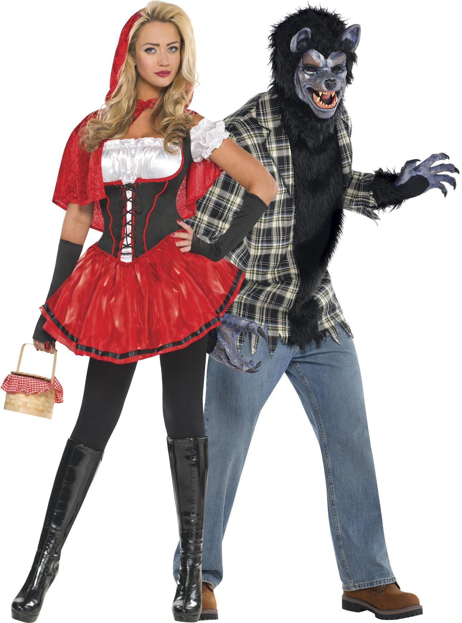 red riding hood werewolf costume