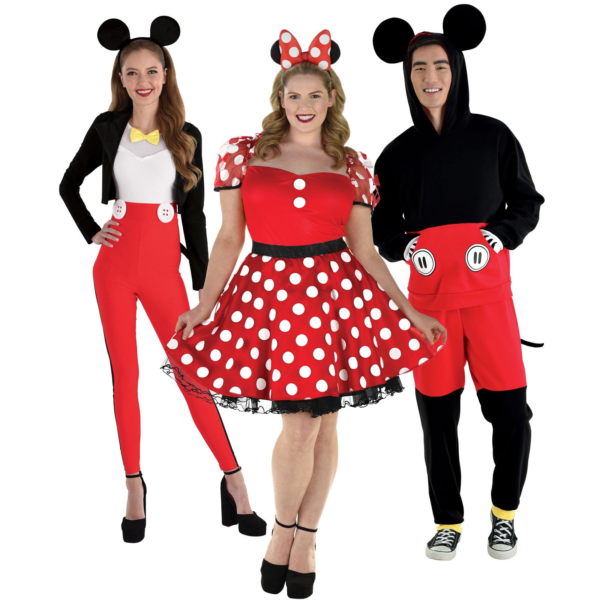 Plus Size Disney Deluxe Mickey Mouse Adult Costume