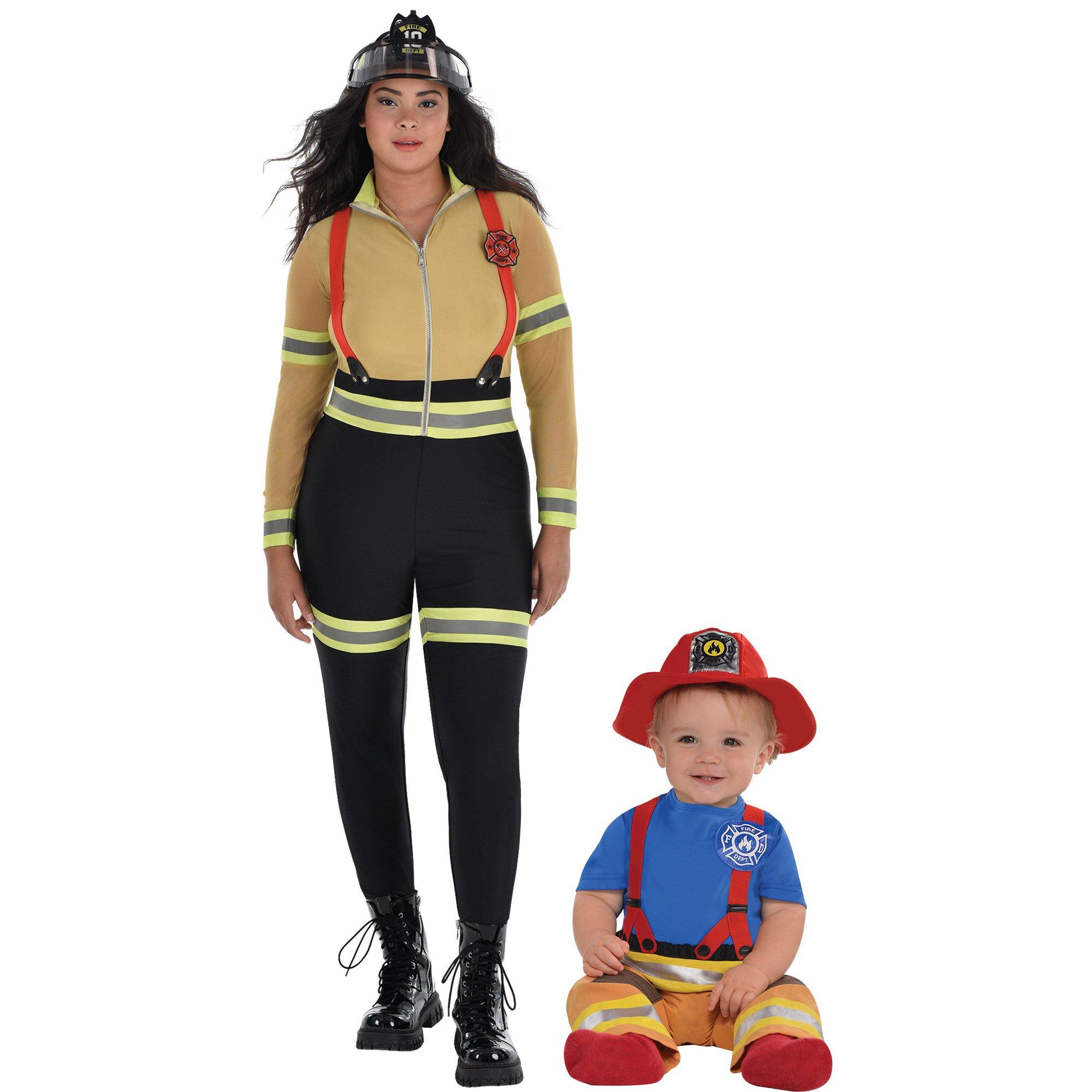 Firefighter Mommy & Me Family Costumes