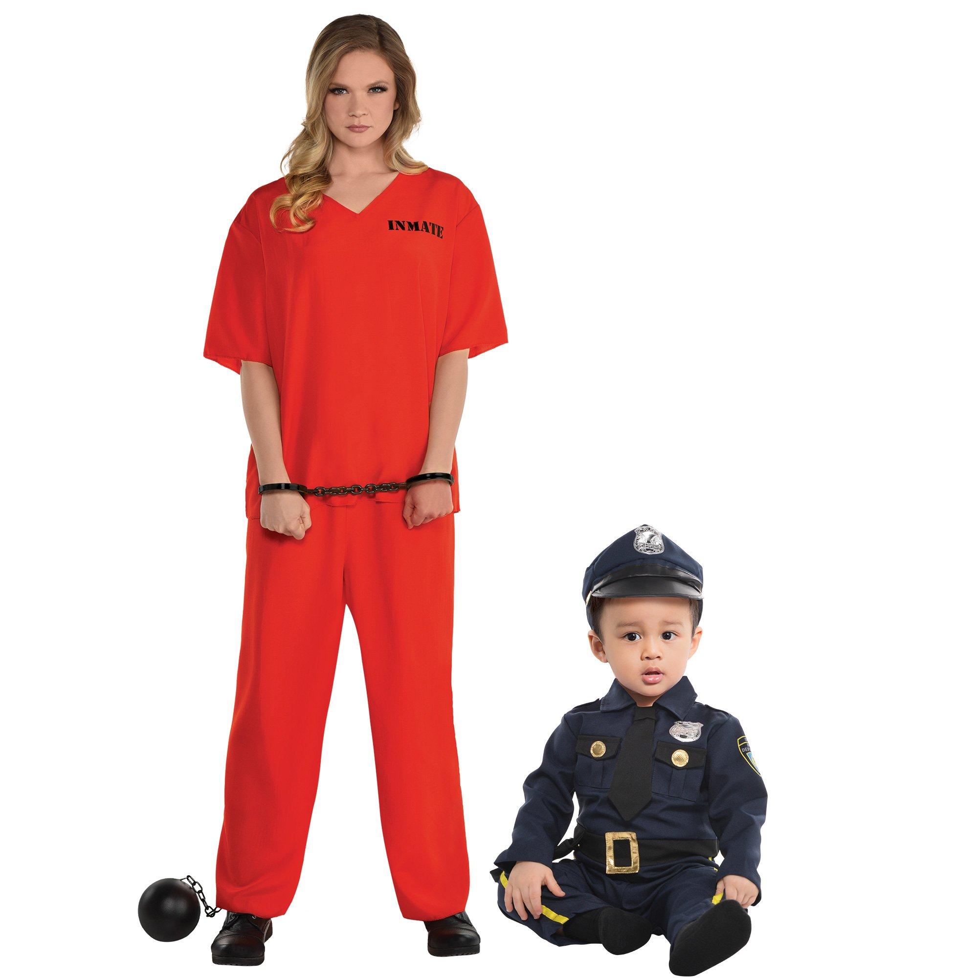 Cop & Prisoner Mommy & Me Family Costumes