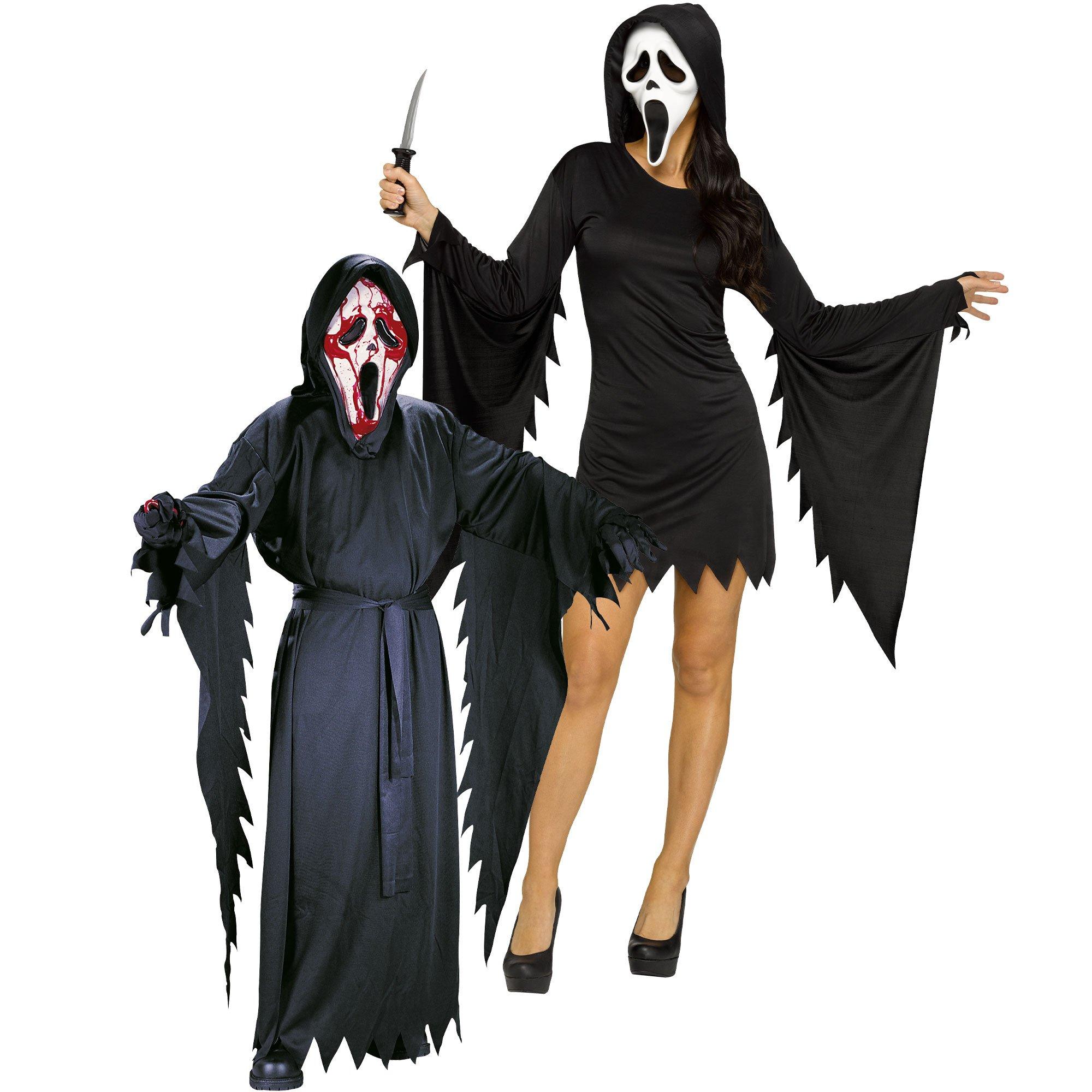 Ghostface Mommy & Me Family Costumes