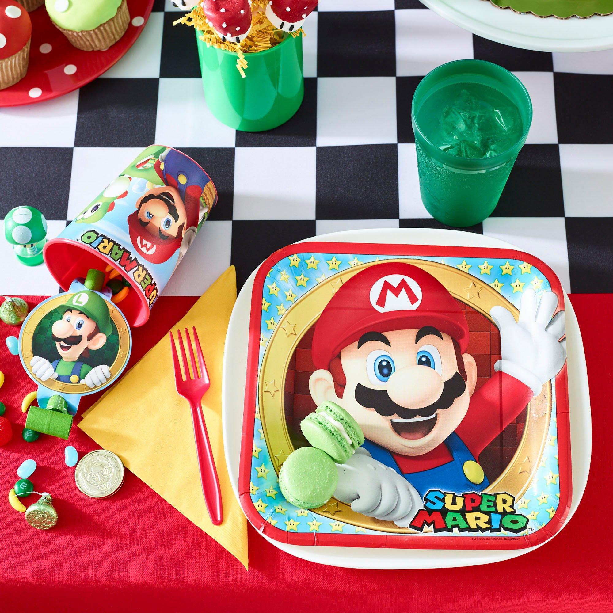 Super Mario Party Supplies for Kids Birthday Mario Bros Birthday
