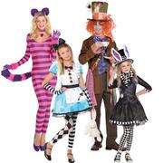 op tijd huichelarij viering Alice in Wonderland Family Costumes | Party City