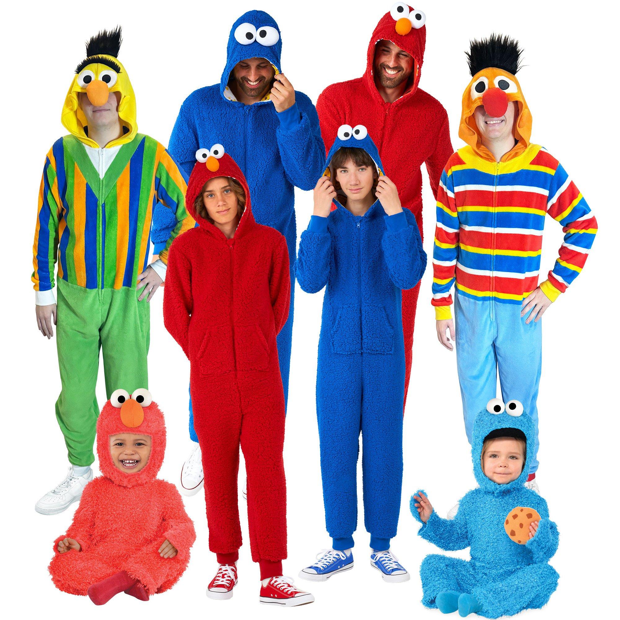 Sesame Street Family Costumes