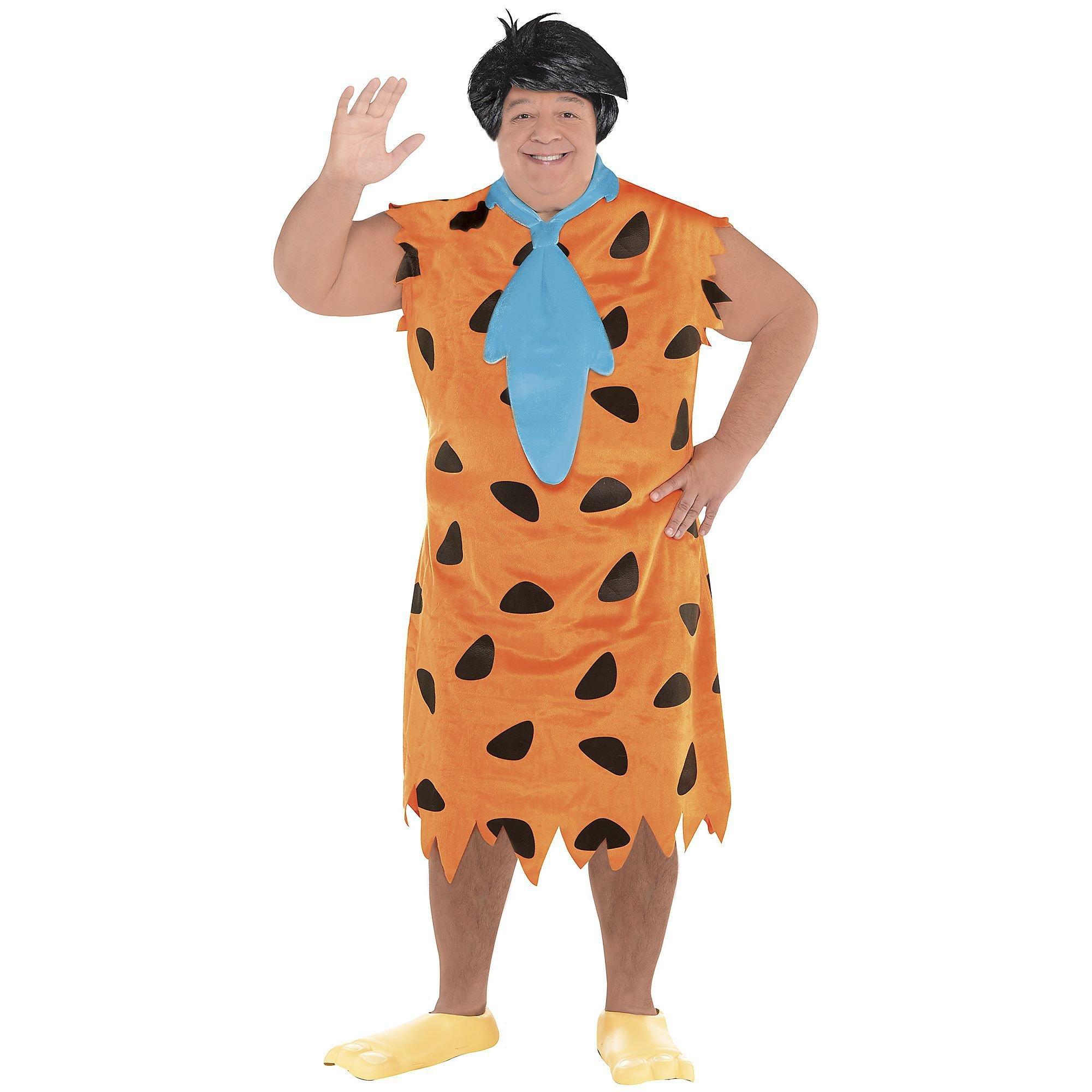 Adult Wilma & Fred Couples Costumes Plus Size - The Flintstones