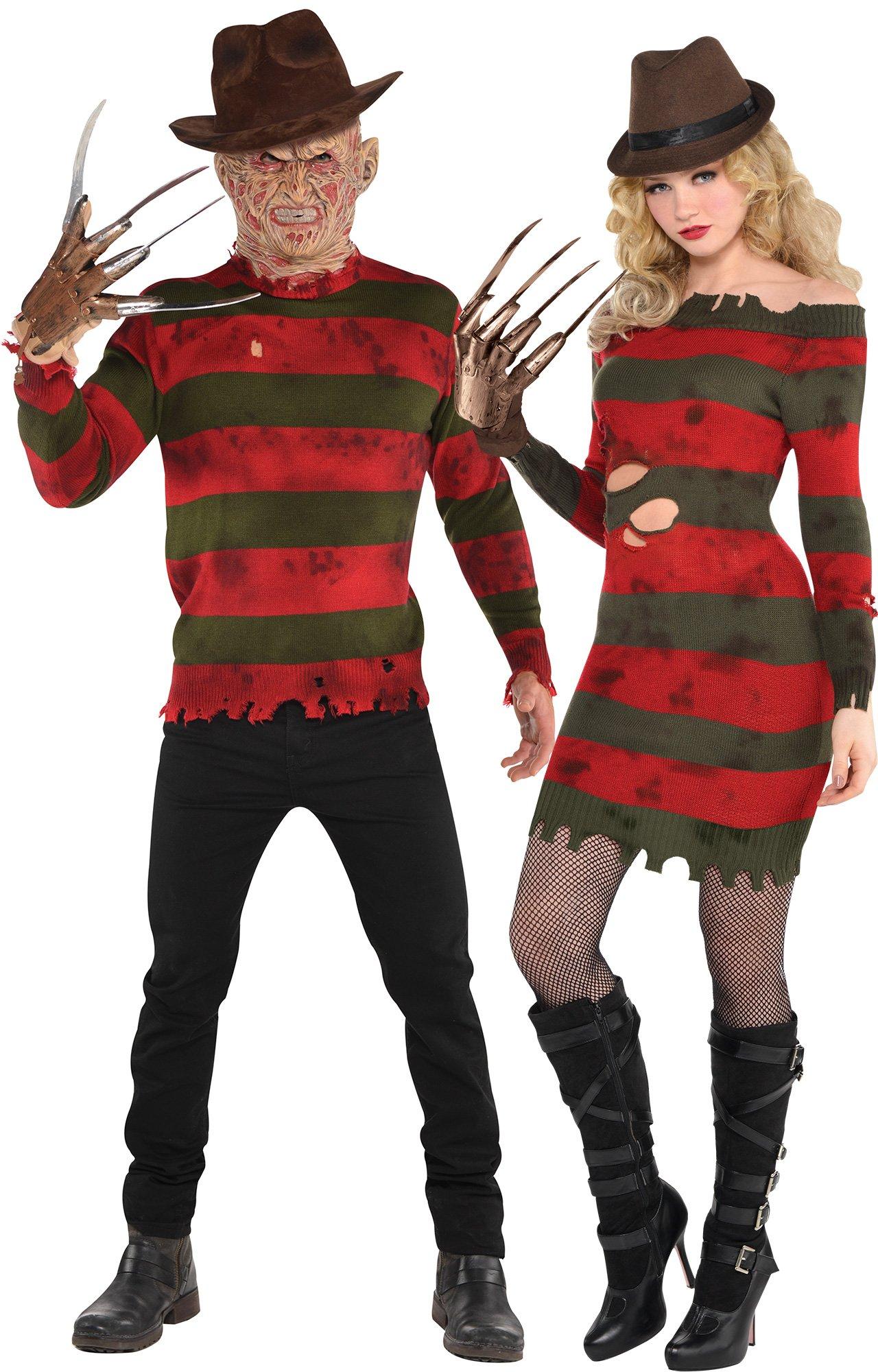 Freddy Krueger Couples Costumes - A Nightmare on Elm Street | Party City