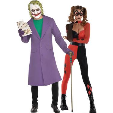 Harley Quinn & The Joker Couples Costumes | Party City