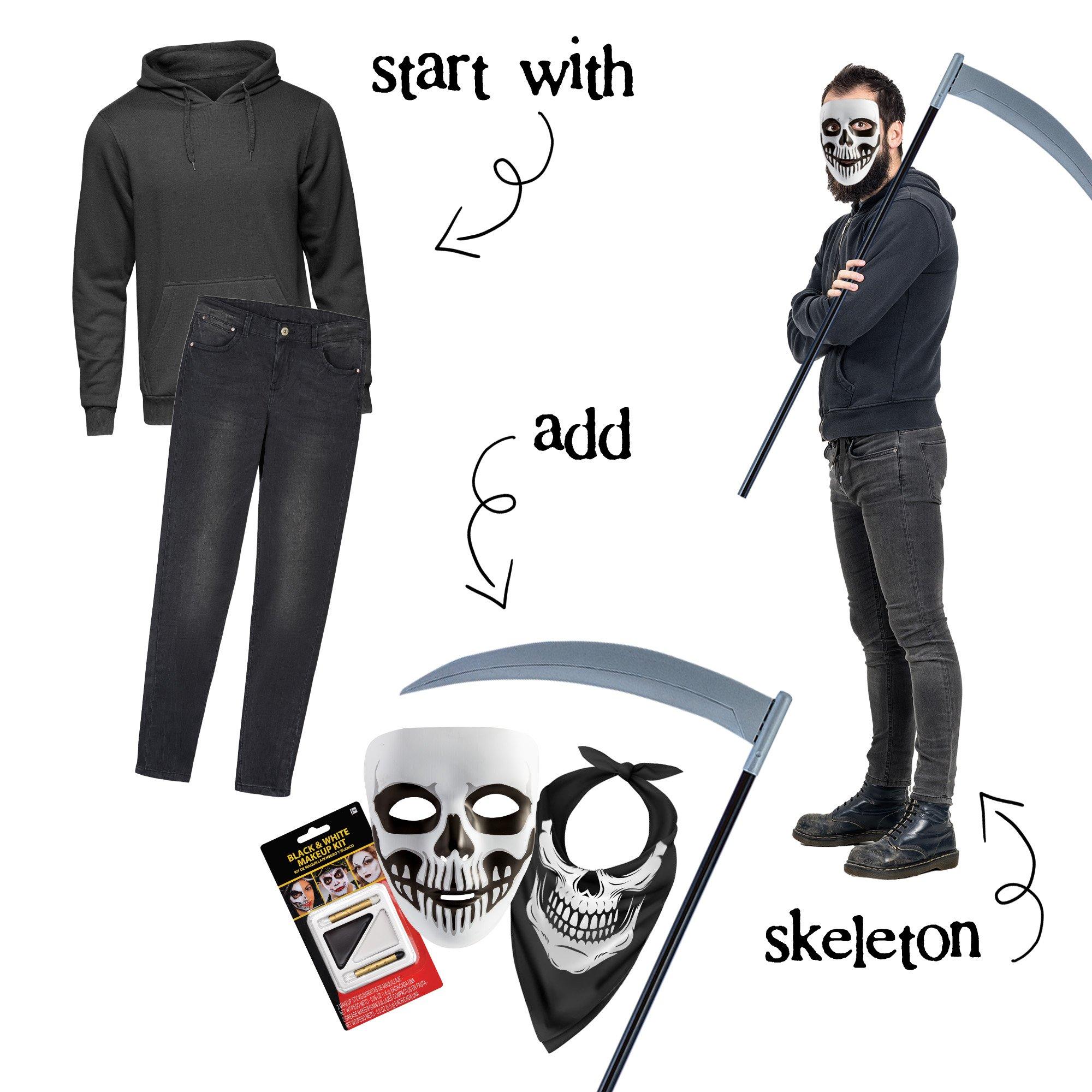 DIY Skeleton Reaper Costume