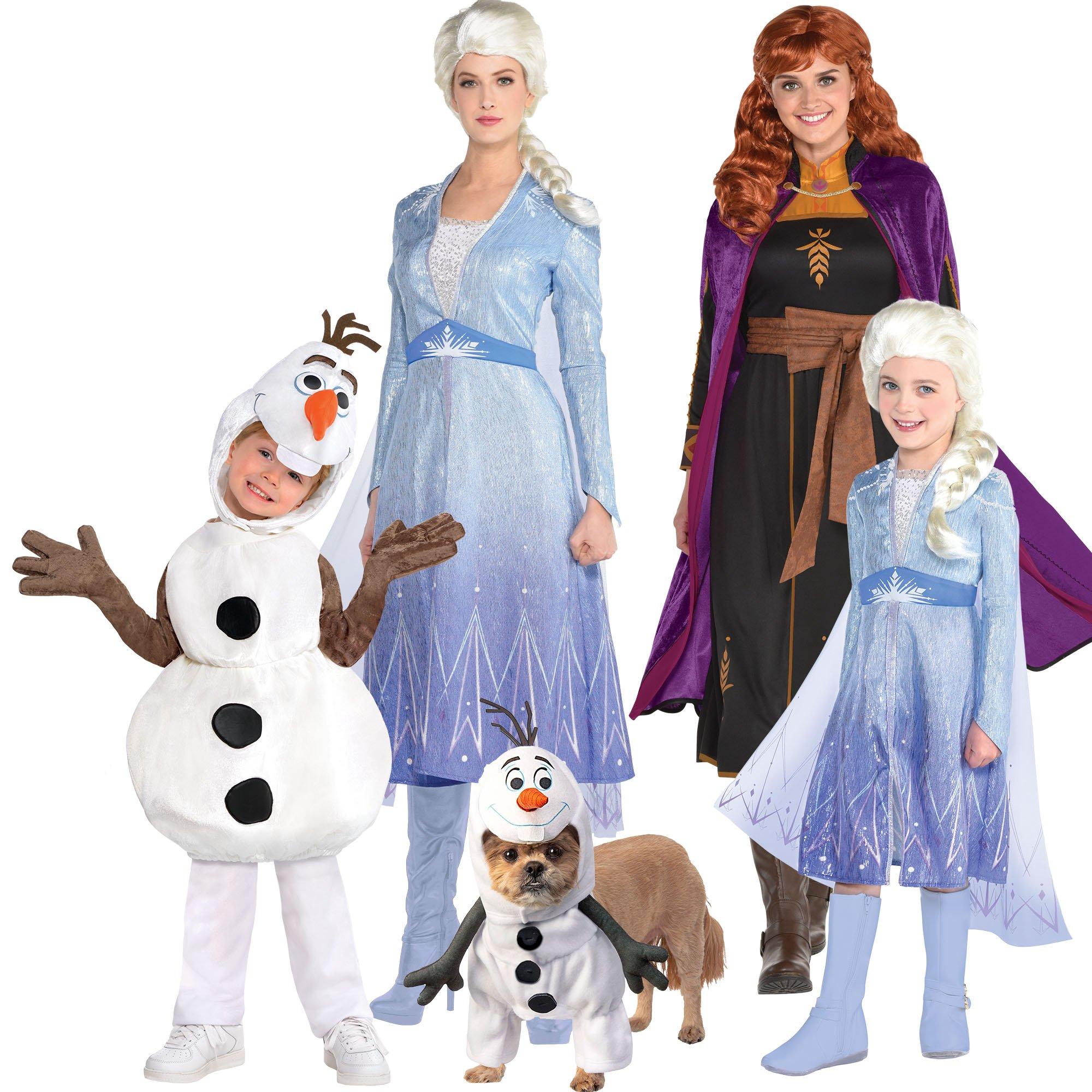 frozen family halloween costumes