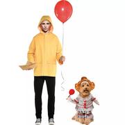 Adult Georgie & Walking Pennywise Doggy & Me Costumes - It
