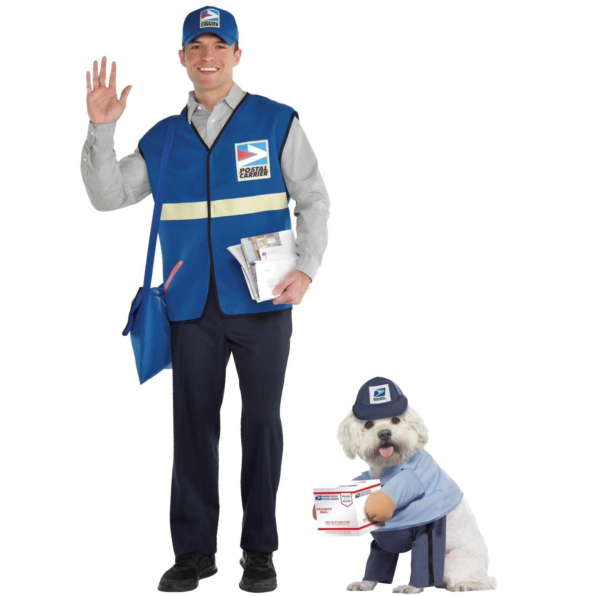 Dog Mail Carrier Costume USPS ubicaciondepersonas.cdmx.gob.mx