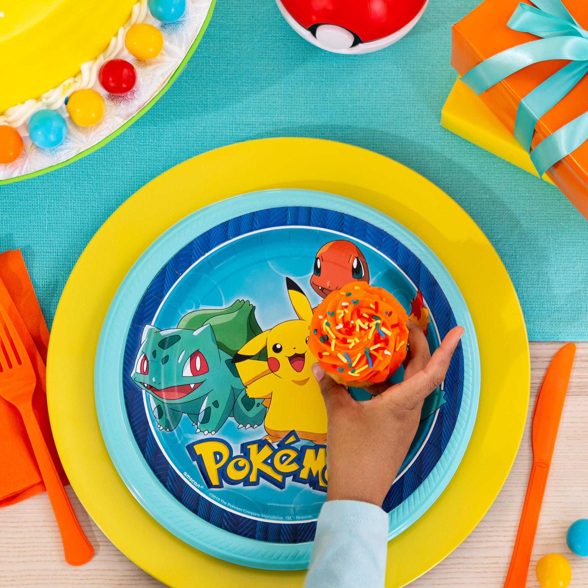  Pokemon Party Supplies with Tableware, Favors and