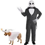 Jack Skellington & Zero Doggy Costume - The Nightmare Before Christmas