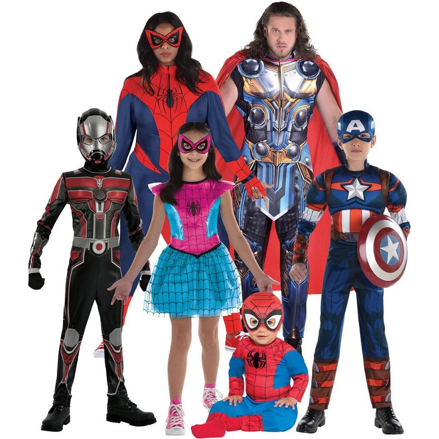 Marvel Avengers Family Costumes