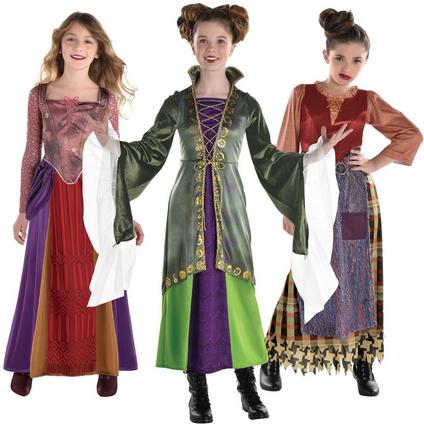 Sanderson Sisters Family Costumes - Disney Hocus Pocus